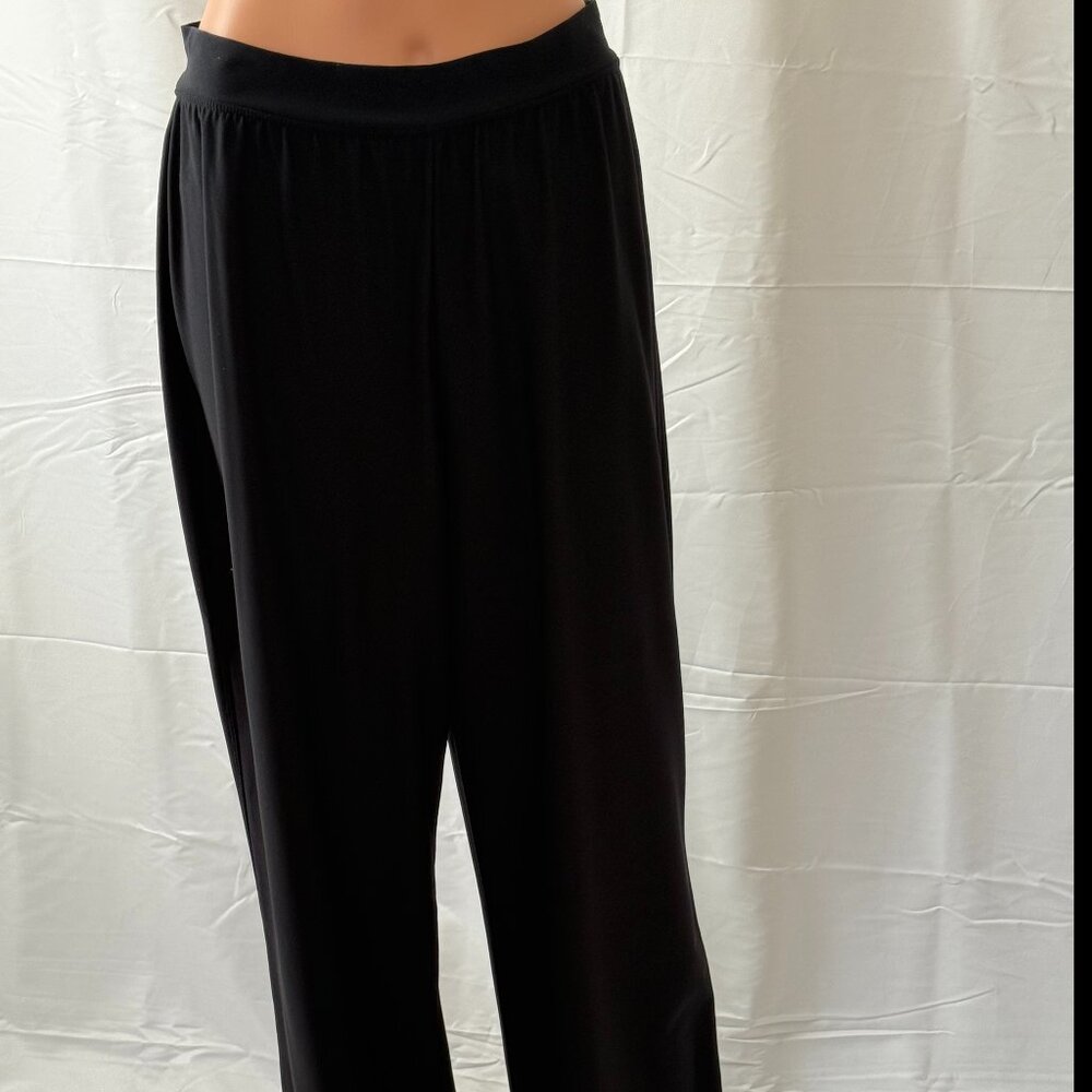 Spanx Black Wide Leg Pants / Size Large (Fits size 10 - 12)